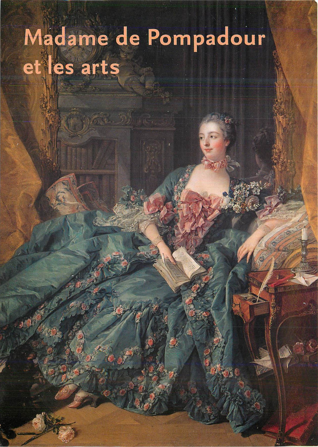 CPM Madame de Pompadour et les arts  Chateau de Versailles